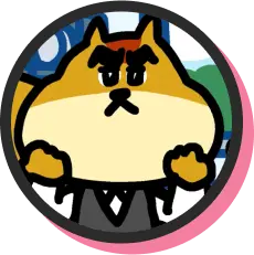 リスのキャラクターのアイコン